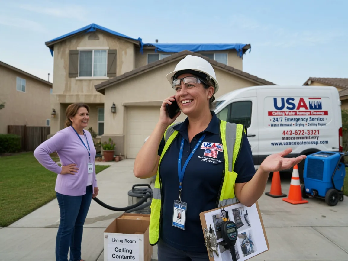 Ceiling Water Damage Restoration Red Mountain, CA FAQs